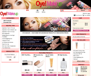 oyemakeup.ca: Oye! MakeUp
Shop powered by PrestaShop