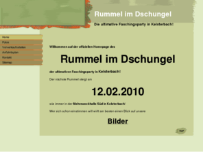 rummelimdschungel.com: Rummel im Dschungel - Home
Rummel im Dschungel, die ultimative Faschingsparty in Kelsterbach