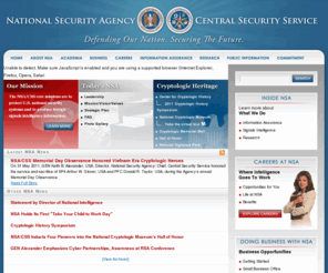 stadtgemeinde.org: Welcome to the National Security Agency - NSA/CSS
National Security Agency/Central Security Service Public Information