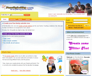 familylobby.com: FamilyLobby.com provides free family websites, forums, message board and community
Build your free family or baby web site with FamilyLobby.com. Click here to create your free personalized website with our easy-to-use templates, free hosting and no trial period...