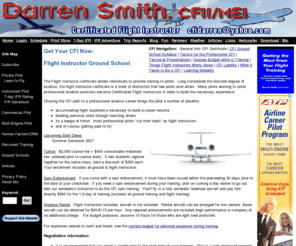 getmycfi.com: CFI Academy, Flight Instructor Ground School, Darren Smith,
Flight Instructor, CFI Homepage
Darren Smith