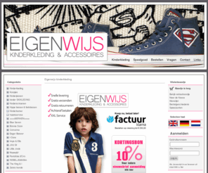 napapijri-online.com: Eigenwijs kinderkleding
Dé online winkel voor hippe kinderkleding, kinderschoenen en tassen. O.a. Converse, Jil & Sil, Napapijri. Gratis verzonden, niet goed geld terug. bestel nu! eenvoudig online!<br />
<br />