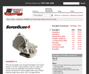 powerglidetransmissions.com: ATI Powerglide - Superglide 4® Racing Transmission
ATI harmonic Super Dampers add horsepower and torque to race, street and truck engines.