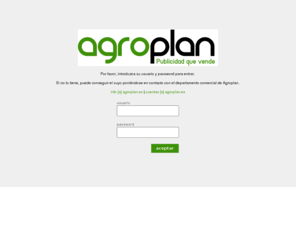 tuplan.net: Tu plan Agro | Agroplan
