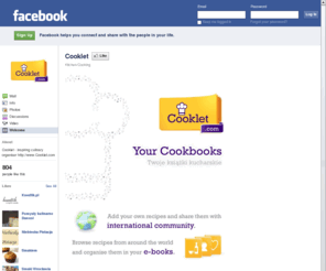 cookletters.com: Incompatible Browser | Facebook
 Facebook is a social utility that connects people with friends and others who work, study and live around them. People use Facebook to keep up with friends, upload an unlimited number of photos, post links and videos, and learn more about the people they meet.