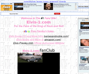 elvis-1.com: Welcome to The #1 Fans Site Elvis-1.com Fans Site for the King of Rock and Roll
Visit Elvis Presley's Graceland #1 Fan Site @ Elvis-1.com home page for sale
