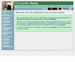 aeras-informations.info: Informations sur la convention AERAS
Convention AERAS. Les critères d'éligibilité, les textes d'application