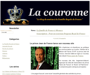 la-couronne.org: La couronne
Le blog de soutien à la Famille Royale de France