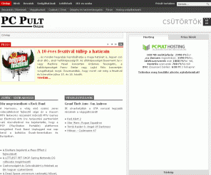 pcpult.hu: Címlap - :: PC Pult - Online ::
PC Pult - Online