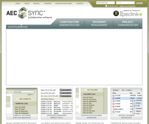 submittal-software.com: Submittals Software - Submittal Log - RFIs - Construction Administration Software - Integrated Project Delivery
AEC-Sync is a web-based submittal software system for construction administration. Review and exchange construction documents, submittals, RFIs, ASIs, CCDs, Reports and many more document types.
