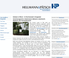 hellmannundpaetsch.de: Versicherungsrecht, Verkehrsrecht, Arbeitsrecht, Familienrecht, Hellmann & Pätsch Burgwedel - Großburgwedel
Anwalt Hellmann, Verkehrsrecht, Versicherungsrecht, Arbeitsrecht, Mietrecht, Familienrecht in Burgwedel