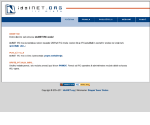 idolnet.org: idolNET IRC Mreža
