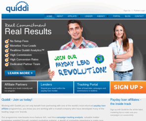 quiddi.com: Payday Loan Affiliate Program
Quiddi offer the best Payday Loan Affiliate Program. High Commission Payouts. Join us Today!