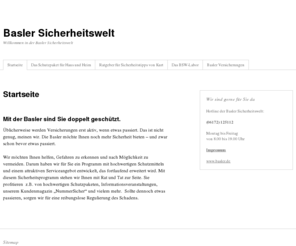 sicherheitsmittel.com: Basler Sicherheitswelt | Willkommen in der Basler Sicherheitswelt
Wir möchten Ihnen helfen, Gefahren zu erkennen und nach Möglichkeit zu vermeiden. Darum haben wir für die ein Programm mit hochwertigen Schutzmitteln und einem attraktiven Serviceangebot entwickelt.