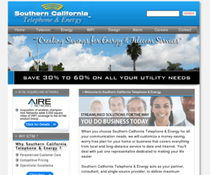 socaltelephone.com: Welcome to Southern California Telephone & Energy
