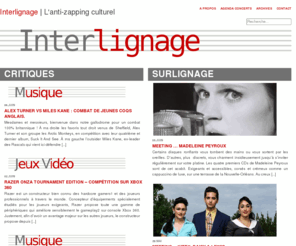 interlignage.fr: Interlignage » L'anti-zapping culturel
L'anti-zapping culturel