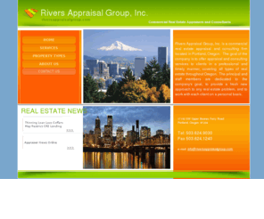 riversappraisalgroup.com: Rivers Appraisal Group, Inc. Home
Rivers Appraisal Group, Inc.