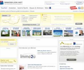immomaps.org: IMMOBILIEN.NET - Österreichs größte Immobilienplattform
Mehr als 61.000 Mietwohnungen, Eigentumswohnungen, Häuser, Grundstücke, Gewerbe-, Anlage- & Ferienimmobilien von über 1.000 professionellen Anbietern.