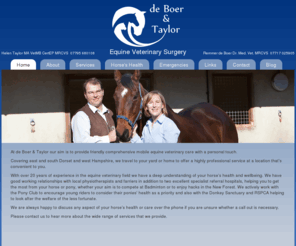 dbtvets.com: de Boer & Taylor Equine Veterinary Surgery
