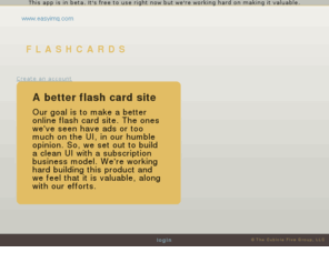 woovu.com: Flashcards Made Easy - WooVu
Woovu presents, online flashcards for the student in you.
