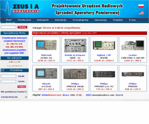 donatronix.com: Donatronix - Projektowanie urządzeń radiowych 433,92 i 869 MHz. Odbiorniki i nadajniki radiowe. Aparatura pomiarowa.
Projektowanie urządzeń radiowych. Aparatura pomiarowa. Odbiorniki i nadajniki radiowe 136-174; 433,92; 869 MHz. Analizatory widma, oscyloskopy, generatory w.cz., mierniki mocy RF, sondy, zasilacze.