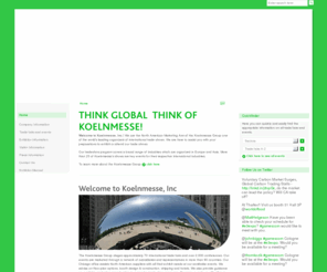 koelnmessenafta.com: Welcome to Koelnmesse, Inc
Joomla! - the dynamic portal engine and content management system