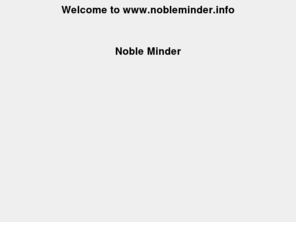 nobleminder.info: www.nobleminder.info - Noble Minder Childminder Software
Noble Minder Software