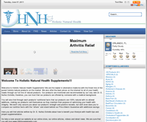 oneradionetwork.org: Alternative Medicine | Natural Supplements | Holistic Natural Health
HNH Supplements