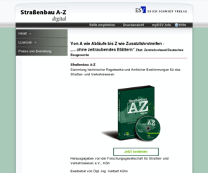 strassenbaudigital.info: Straßenbau A-Z - Strassenbau
Startseite