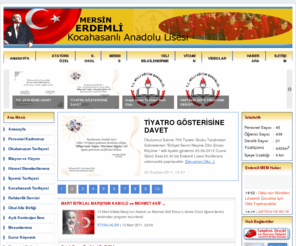 700anadolu.k12.tr: Erdemli 700. Yıl  Anadolu Lisesi - Anasayfa
