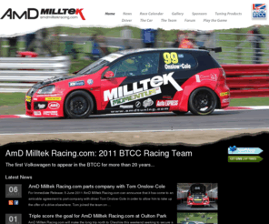 amdmilltekracing.com: AmD Milltek Racing: BTCC Racing Team
AmD Milltek Racing (amdmillteksportracing.com) BTCC Team