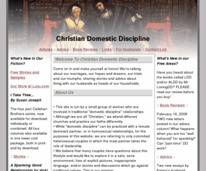 For discipline beginners domestic christian Beginning domestic