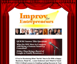 improvforbiz.com: Improv for Entrepreneurs Interview Showcase
Improv for Entrepreneurs Interview Showcase