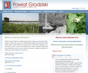 powiat-grodziski.pl: Powiat Grodziski, województwo mazowieckie
Starostwo Powiatu Grodziskiego, oficjalny serwis informacyjny