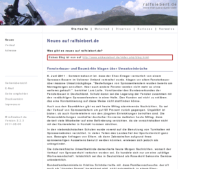 ralfsiebert.de: Die Seiten für Motorradfahrer bei Ralf Leinemann (www.ralf-leinemann.de)
ralf-leinemann.de - Startseite. Infos für Motorradfahrer/innen und andere ;-)