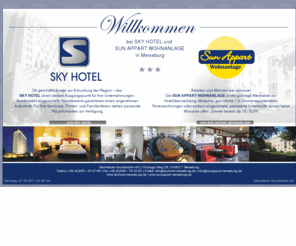 sunappart-merseburg.com: SKY HOTEL Merseburg | SUN APPART Wohnanlage und Pension
Hotel, Pension, Wohnanlage in Merseburg