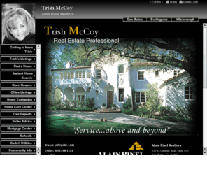 trishmccoy.com: Trish McCoy - Hillsborough, Burlingame, San Mateo Real Estate.
Sell or buy Real Estate Property. Homes for sale in Hillsborough, Burlingame, San Mateo or San Mateo County.