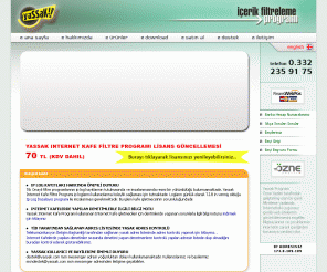 yassak.com: Yassak V10 (Anti Porn) | Tib Onayli Filtre Programi - zne Kafe Ynetim (kontrol) Programi
Tib onayli filtre programi / Anti Porn - Internetteki uygunsuz ierikli web sitelerini filtre etmenizi saglar. Online olarak srekli gncellenmektedir. ocuklarinizi uygunsuz ierikten korumak iin Yassak kullanin. Internet Kafeler, Isletmeler, Kurumsal firmalar, Kisisel bilgisayarlar, kisaca bilgisayarin oldugu her yerde ierik filtreleme (anti porn) kullanilmalidir. Yassak Programinda msn kisitlama, uygulama (port) kisitlama, program kisitlama, ekran grnts saklama, ynetici sifresi, adres yasaklama, adrese giris izni verme, kelime yasaklama, internet zamanlama gibi bir ok zellik bulunmaktadir. Yassak Web Filtreleme Yazilimi bilgisayarinizi yormaz, yavaslatmaz, kilitlenmesine sebep olmaz ve siz istemeden kapanmaz. Tib onayli filtre programi