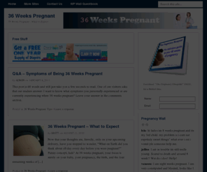 36weekspregnant.info: 36 Weeks Pregnant - What to expect
What should you expect when you are 36 weeks pregnant.  Find out how to have the best thirty sixth week pregnant and live healthy for you and your baby.