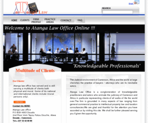 atangalawoffice.com: !!! atanga law office online!!!
Cameroon prominent law firm and Douala best law consultan specialize in intelectual property and many more, Atanga Law Office is a conglomeration of knowledgeable practitioners and actors who animate the judiciary of Cameroon and Africa in particular representing clients of all walks of life the world over