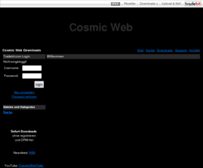cosmic-web.info: Hrbcher und eBooks der Reihe 'Cosmic Web' - Welcome
COSMICWEB files, Hrbcher und eBooks der Reihe 'Cosmic Web': ...