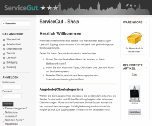 servicegut.net: ServiceGut - Shop
