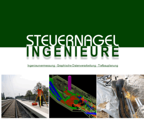 steuernagel-ing.com: Steuernagel Ingenieurvermessung Graphische Datenverarbeitung Tiefbauplanungen
Ingenieurbüro Steuernagel Ingenieure GmbH Frankfurt am Main - Ingenieurvermessung, Graphische Datenverarbeitung, Tiefbauplanungen