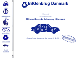 bilgenbrug-danmark.dk: BilGenbrug Danmark - HOME
nye og brugte reservedele til alle bilmærker