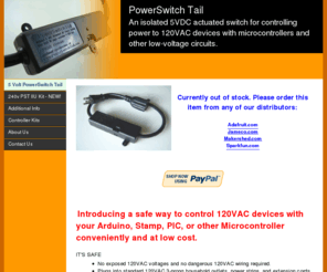 powerswitchtail.com: PowerSwitchTail.com
safely switch ac with low voltage dc