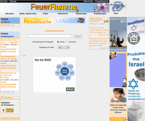 christliches-netzwerk.com: Feuerflamme
Feuerflamme ist die christliche, kirchliche Suchmaschine, Partnersuche / Partnervermittlung im deutschsprachigen Raum mit vielen Urlaubsangeboten