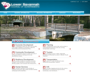 lscog.org: Home | Lower Savannah Council of Governments
lower savannah council of governments, ,  providing  planning, administrative, and technical services to all local governments in the lower savannah region.