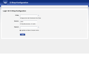 e-shop.info: 1&1 E-Shop
