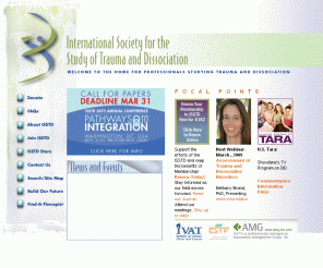 isst-d.org: Dissociation and Trauma: Join ISSTD!
The home for professionals studying traum and dissociation!