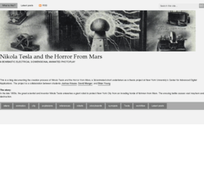 horrorfrommars.com: Nikola Tesla and the Horror From Mars
